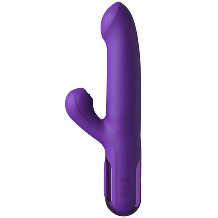 Purple silikon rabbit vibrator mit glatter oberfläche und ergonomischem design fantasy for her super sonix thruster