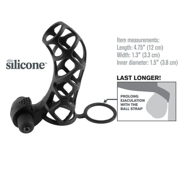 FANTASY X- TENSIONS - EXTREMER SILIKON-STROMKÄFIG - Penishülle