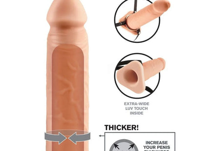 FANTASY X- TENSIONS - SILICONE HOLLOW EXTENSION 20CM - Hohle Geschirre