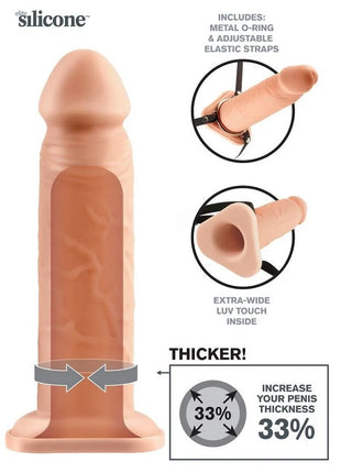 FANTASY X- TENSIONS - SILICONE HOLLOW EXTENSION 20CM - Hohle Geschirre