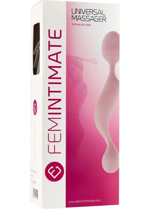 FEMINTIMATE - UNIVERSAL-MASSAGER-SILIKON-VIBRATOR ROSA