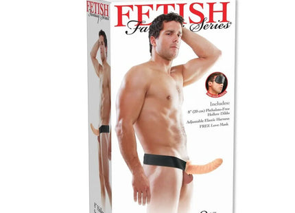FETISH FANTASY SERIES - 19 CM HOHL STRAP-ON NATUR - Penishülle mit Verlängerung