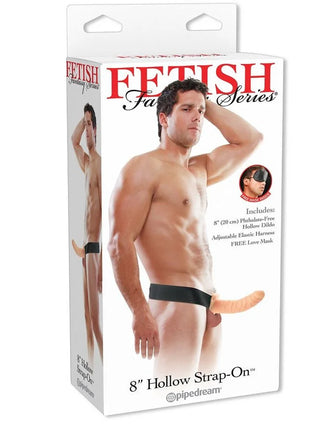 FETISH FANTASY SERIES - 19 CM HOHL STRAP-ON NATUR - Penishülle mit Verlängerung