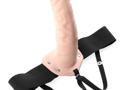 FETISH FANTASY SERIES - 19 CM HOHL STRAP-ON NATUR - Penishülle mit Verlängerung