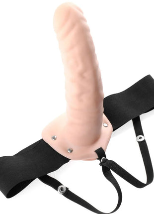 FETISH FANTASY SERIES - 19 CM HOHL STRAP-ON NATUR - Penishülle mit Verlängerung