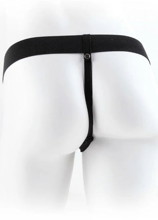FETISH FANTASY SERIES - 7 HOHL STRAP-ON MIT BLLEN 17,8 CM FLEISCH - Penishülle mit Verlängerung