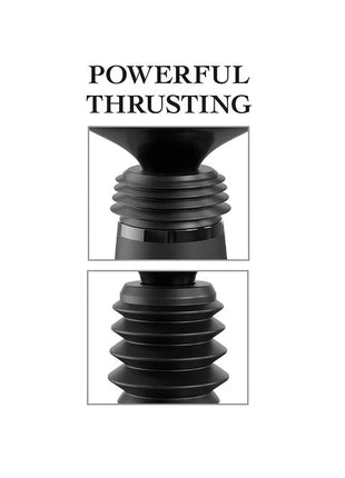 FETISH FANTASY SERIES - BODY DOCK THRUSTER DILDOKLEMME MIT 7 PUSH-MODI SCHWARZ