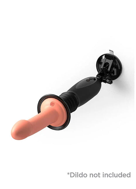 FETISH FANTASY SERIES - BODY DOCK THRUSTER DILDOKLEMME MIT 7 PUSH-MODI SCHWARZ