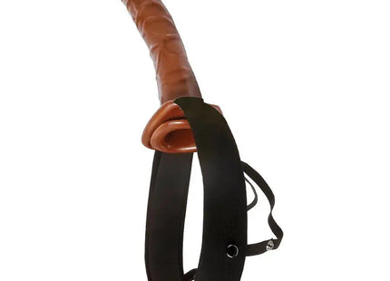 FETISH FANTASY SERIES - CHOCOLATE DREAM HOHL STRAP-ON - Penishülle mit Verlängerung