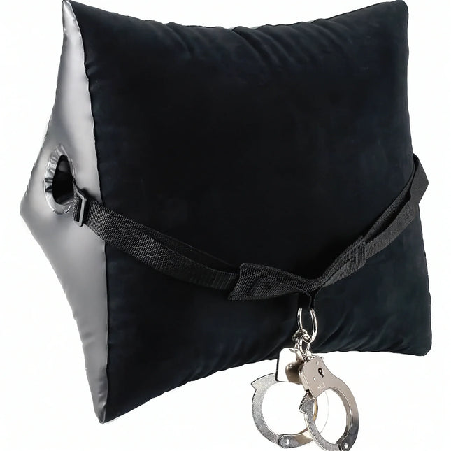 FETISH FANTASY SERIES – Deluxe Position Master mit aufblasbarem Keilkissen & Manschetten - Sexkissen