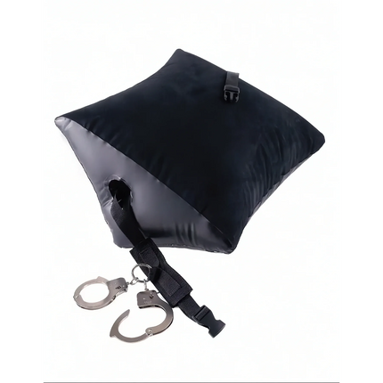 FETISH FANTASY SERIES – Deluxe Position Master mit aufblasbarem Keilkissen & Manschetten - Sexkissen