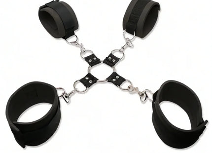 FETISH FANTASY SERIES – Extreme Hogtie-Kit mit Neopren-Manschetten - Bondage-Set