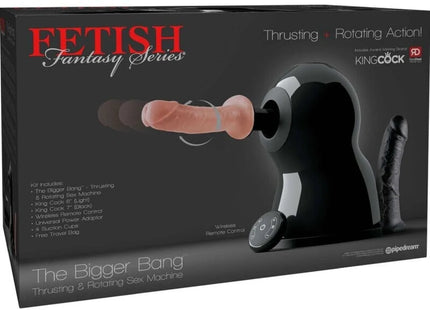 FETISH FANTASY SERIES - SEXMASCHINE BIGGER BANG ROTATION UND DRÜCKEN