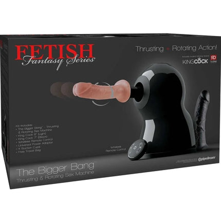 FETISH FANTASY SERIES - SEXMASCHINE BIGGER BANG ROTATION UND DRÜCKEN