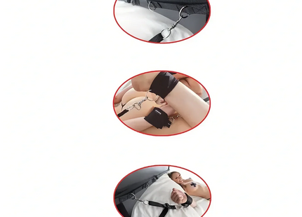 FETISH FANTASY SERIES – Ultimatives Bett-Rückhaltesystem - Bondage-Set