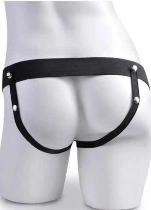 FETISH FANTASY SERIES - VERSTELLBARES GURT MIT FERNBEDIENUNG REALISTISCHER PENIS MIT WIEDERAUFLADBAREN HODEN