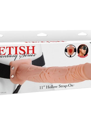 FETISH FANTASY SERIES - VERSTELLBARES GURT REALISTISCHER PENIS 28 CM - Penishülle mit Verlängerung
