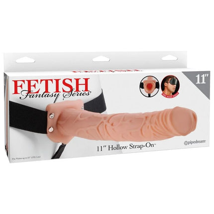 FETISH FANTASY SERIES - VERSTELLBARES GURT REALISTISCHER PENIS 28 CM - Penishülle mit Verlängerung
