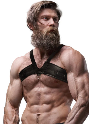 FETISH SUBMISSIVE ATTITUDE - BRIGADE BRUSTGURT AUS ÖKO-LEDER FÜR MNNER - Harness