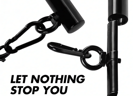 FETISH SUBMISSIVE BONDAGE - VERSTELLBARE TRENNSTANGE 4 STÜCK - Spreizstangen-Set