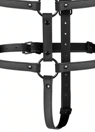 FETISH SUBMISSIVE BONDAGE - VERSTELLBARER GURT FÜR TORSO UND ARME - Befestigungsgurte