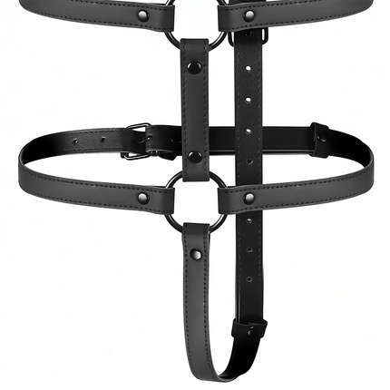 FETISH SUBMISSIVE BONDAGE - VERSTELLBARER GURT FÜR TORSO UND ARME - Befestigungsgurte