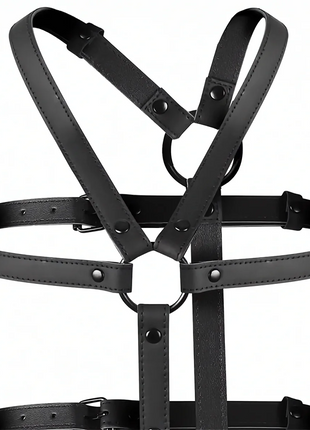 FETISH SUBMISSIVE BONDAGE - VERSTELLBARER GURT FÜR TORSO UND ARME - Befestigungsgurte