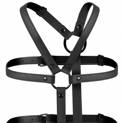 FETISH SUBMISSIVE BONDAGE - VERSTELLBARER GURT FÜR TORSO UND ARME - Befestigungsgurte