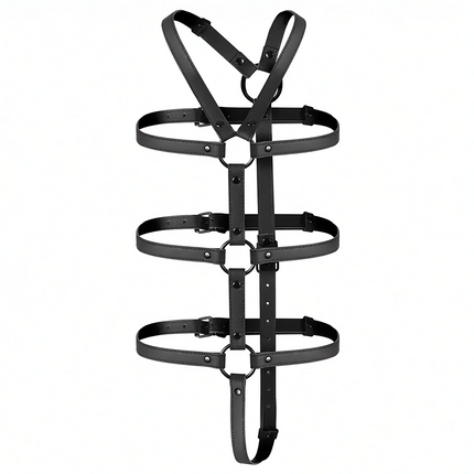 FETISH SUBMISSIVE BONDAGE - VERSTELLBARER GURT FÜR TORSO UND ARME - Befestigungsgurte
