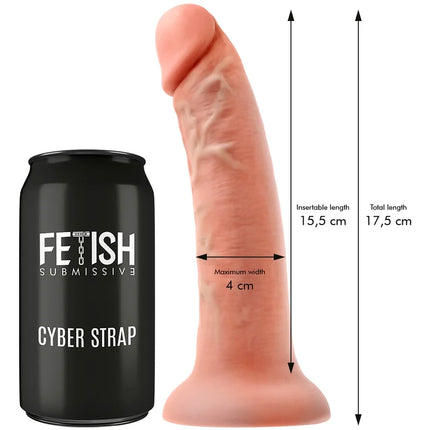 FETISH SUBMISSIVE CYBER STRAP - GURT MIT DILDO- UND BULLET-FERNBEDIENUNGS-UHRENTECHNOLOGIE - Vibrationsgurte
