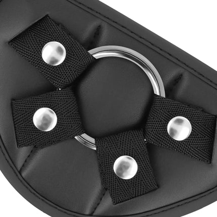 FETISH SUBMISSIVE CYBER STRAP - HARNESS MIT DILDO- UND BULLET-FERNBEDIENUNGS-WATCHME-L-TECHNOLOGIE - Vibrationsgurte