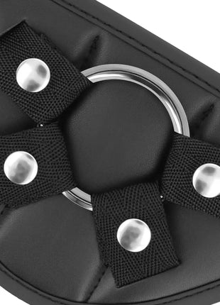 FETISH SUBMISSIVE CYBER STRAP - HARNESS MIT FERNBEDIENUNGS-DILDO-UHREN-TECHNOLOGIE - Vibrationsgurte