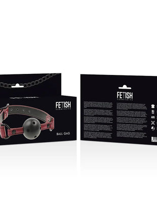 FETISH SUBMISSIVE DARK ROOM - ATMUNGSAKTIVER GAG - Ballgag
