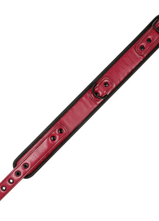 FETISH SUBMISSIVE DARK ROOM - KETTENHALSKETTE MIT NEOPRENFUTTER - Halskette