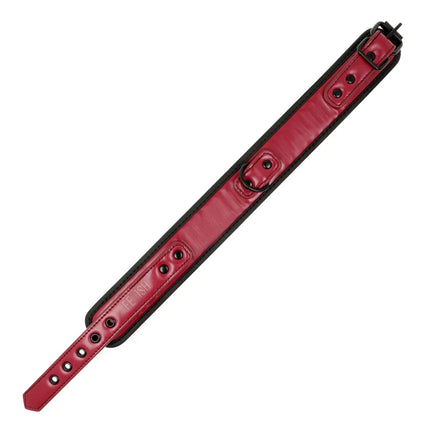 FETISH SUBMISSIVE DARK ROOM - KETTENHALSKETTE MIT NEOPRENFUTTER - Halskette