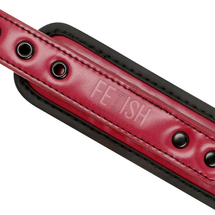 FETISH SUBMISSIVE DARK ROOM - KETTENHALSKETTE MIT NEOPRENFUTTER - Halskette
