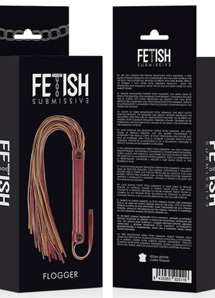 FETISH SUBMISSIVE DARK ROOM - PEITSCHE AUS VEGANEM LEDER - Peitschen
