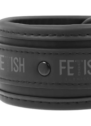 FETISH SUBMISSIVE - HANDSCHELLEN AUS VEGANEM LEDER MIT NOPRENE-FUTTER - Handschellen für Frauen