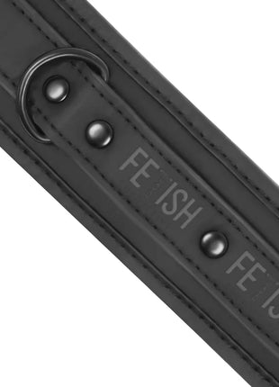 FETISH SUBMISSIVE - HANDSCHELLEN AUS VEGANEM LEDER MIT NOPRENE-FUTTER - Handschellen für Frauen