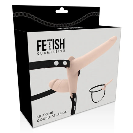 FETISH SUBMISSIVE HARNESS - DOPPELTE FLEISCHPENETRATION - Doppelpenetration