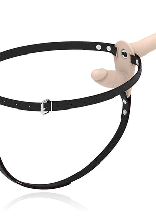 FETISH SUBMISSIVE HARNESS - FLESH UP VIBRATOR MIT DOPPELPENETRATION - Doppelpenetration