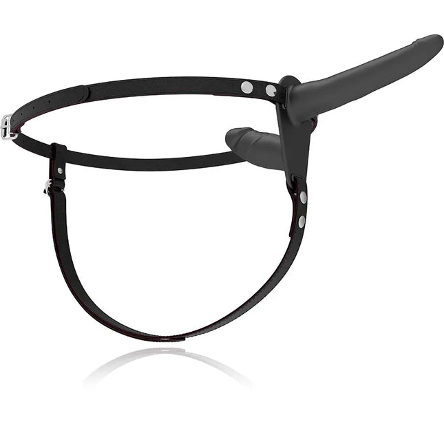 FETISH SUBMISSIVE HARNESS - SCHWARZE DOPPELPENETRATION - Doppelpenetration