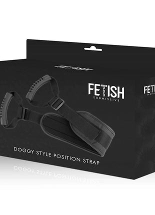 FETISH SUBMISSIVE - HUNDEGESCHIRR MIT NOPRENE-FUTTER - Befestigungsgurte