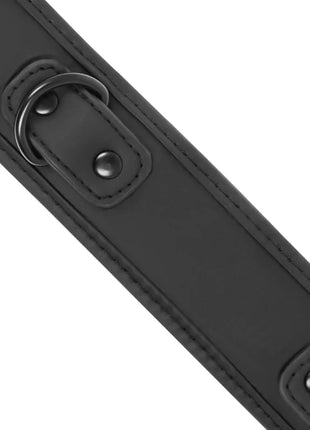 FETISH SUBMISSIVE - KETTENHALSKETTE MIT NOPRENE-FUTTER - Halskette