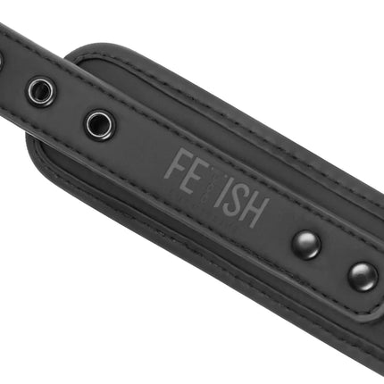 FETISH SUBMISSIVE - KETTENHALSKETTE MIT NOPRENE-FUTTER - Halskette