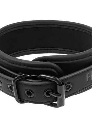 FETISH SUBMISSIVE - KETTENHALSKETTE MIT NOPRENE-FUTTER - Halskette