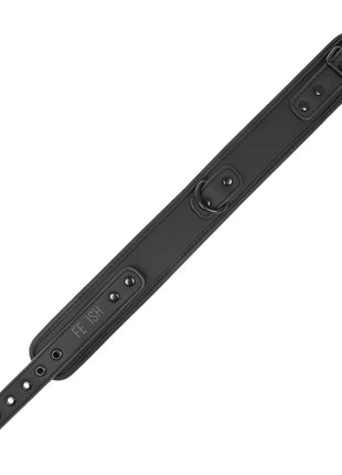 FETISH SUBMISSIVE - KETTENHALSKETTE MIT NOPRENE-FUTTER - Halskette