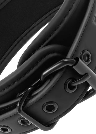 FETISH SUBMISSIVE - KETTENHALSKETTE MIT NOPRENE-FUTTER - Halskette