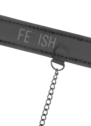 FETISH SUBMISSIVE - KNEBELRING MIT NIPPELKLEMMEN - Halskette