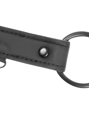 FETISH SUBMISSIVE - KNEBELRING MIT NIPPELKLEMMEN - Halskette
